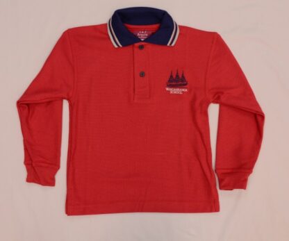 Wakaaranga Primary Long Sleeve Polo