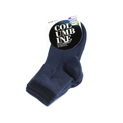 Navy Ankle Socks - 3 Pack